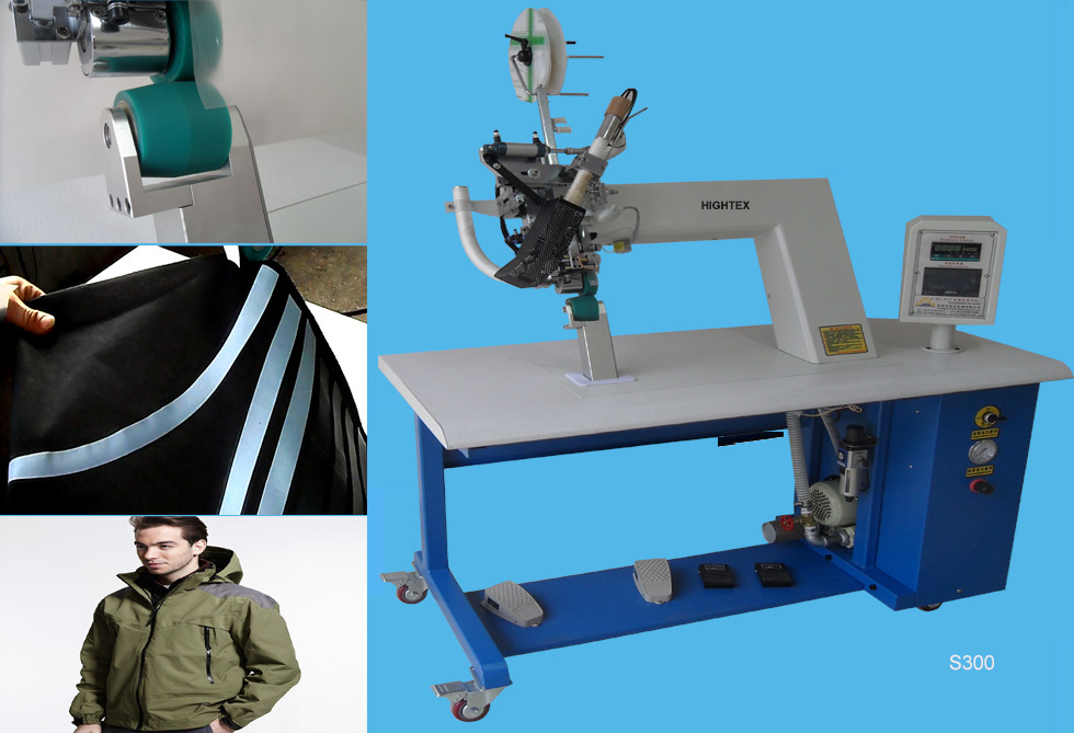 S300 hot air welding machine for waterproof jackets and coats